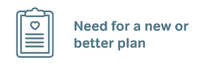 Need for a new or better plan