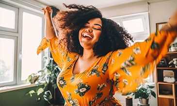 Woman dancing