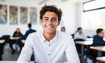 Student at college