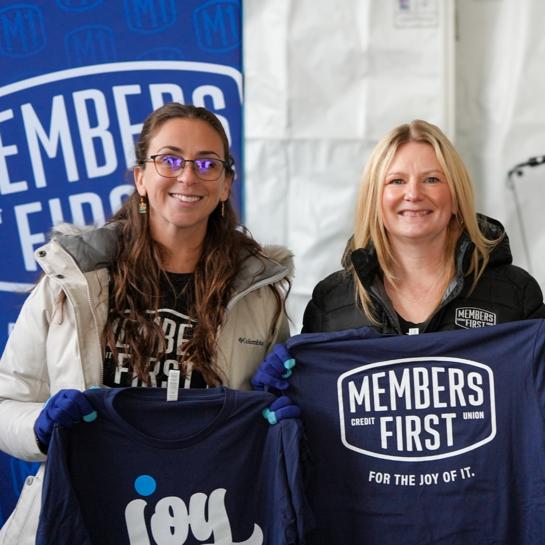 Attendees at the groundbreaking received Joy in Bay City t-shirts.